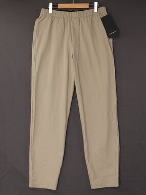 Lululemon Mens Pants ABC Warpstreme Pull On Pant Regular Trench Beige Size NWT